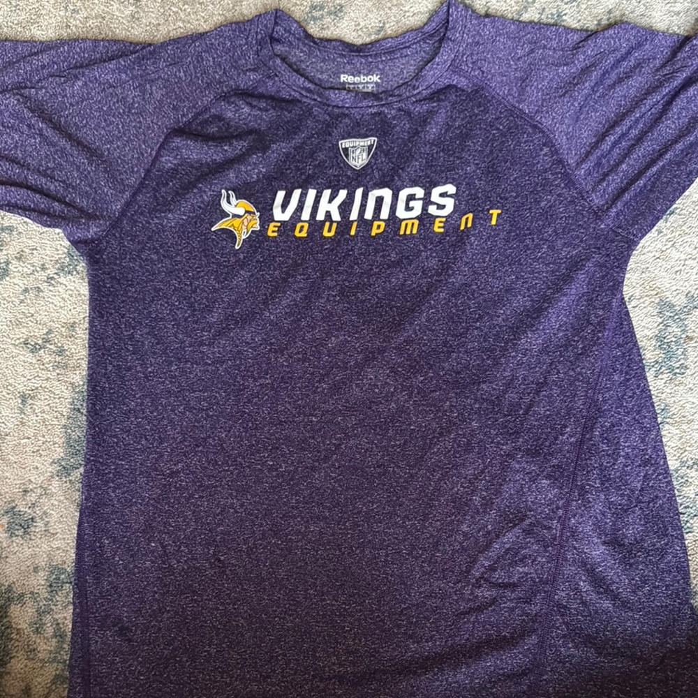 Reebok Kids Purple Vikings Tee